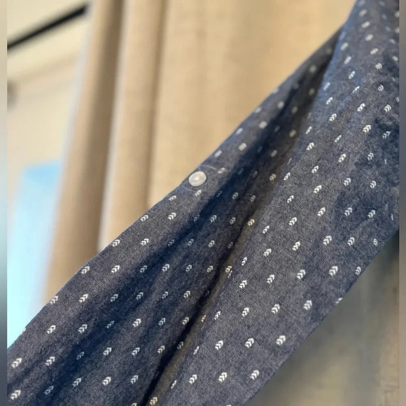 U.S. Polo Association Boys Size L (14/16) long sleeve up down denim shirt. - Picture 3 of 8